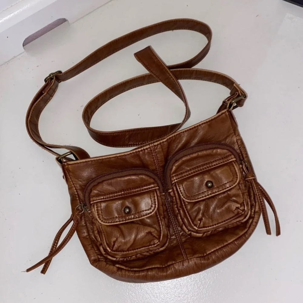 Women’s brown crossbody bag